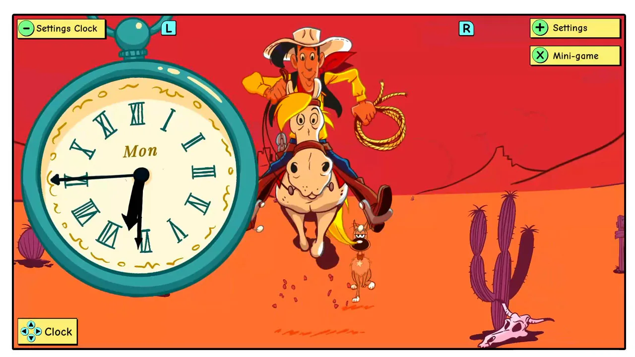 Lucky Luke -时钟