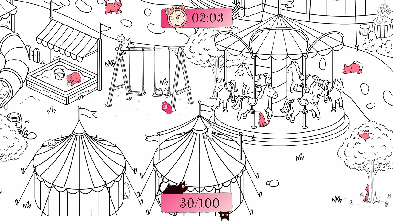 100只隐藏的浪漫猫咪