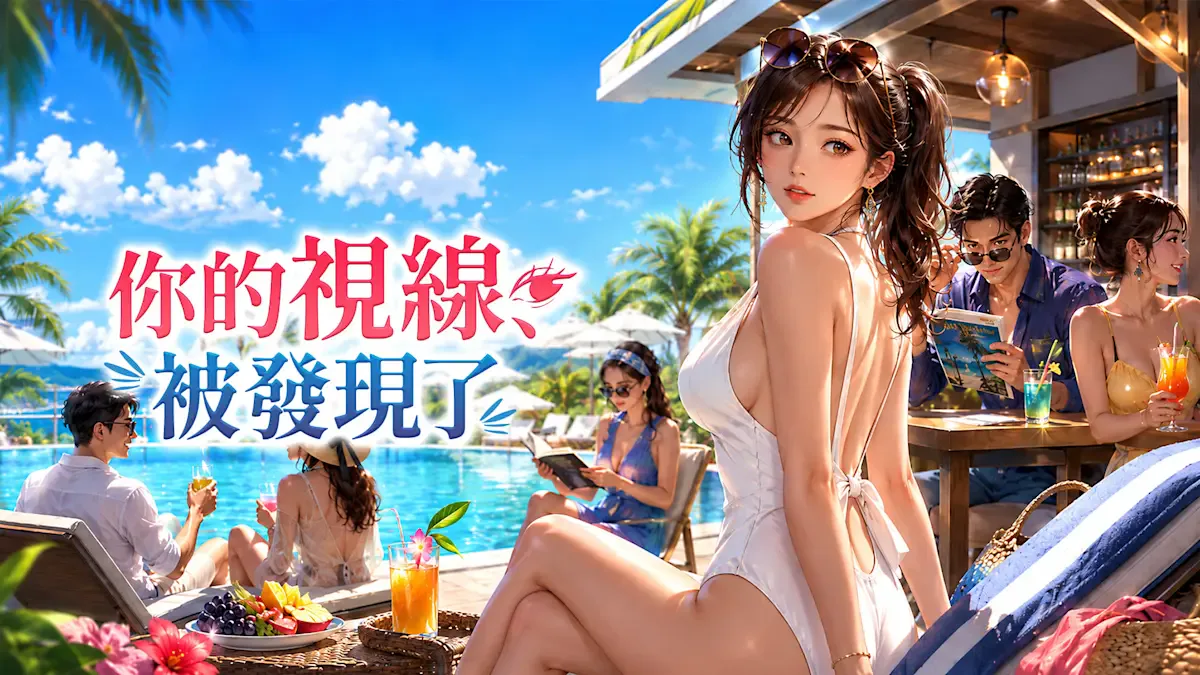 你的视线，被发现了