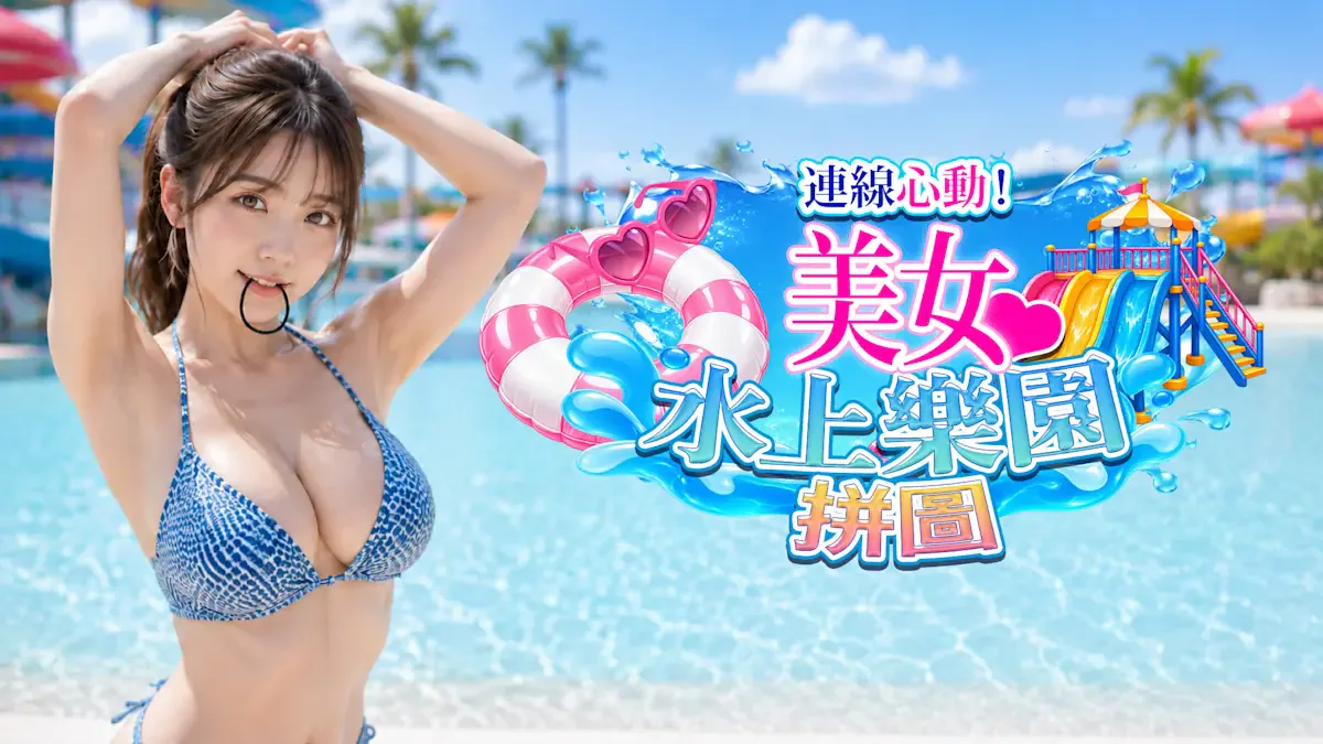 连线心动！美女水上乐园拼图