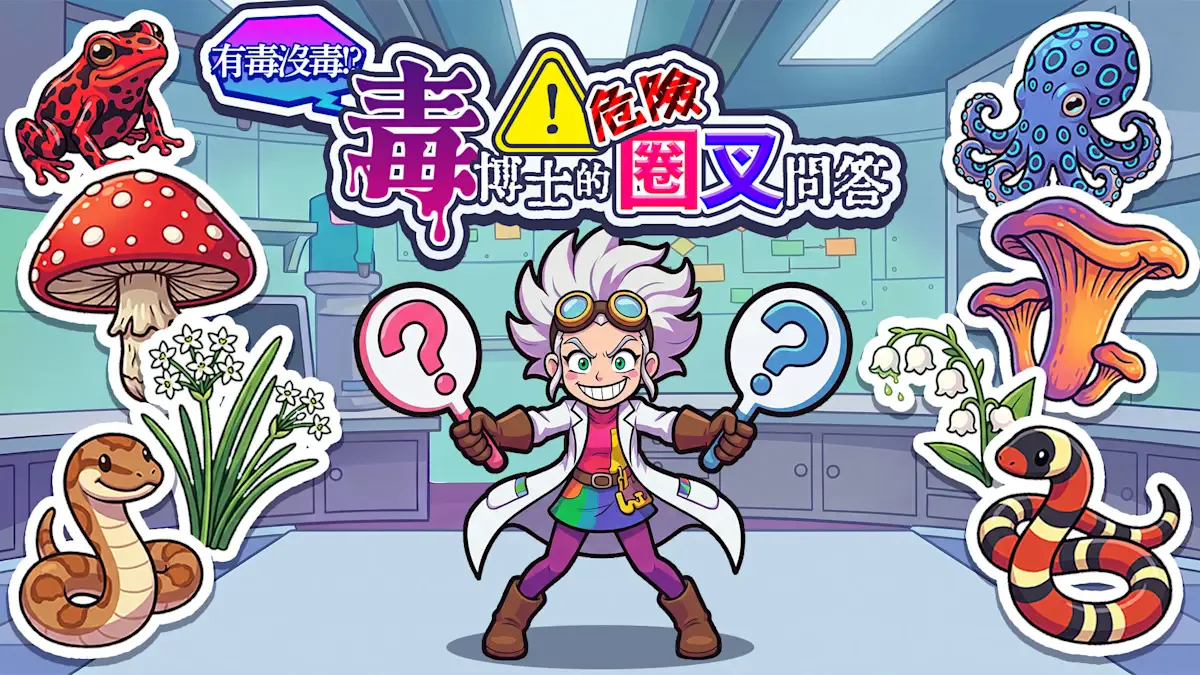 有毒没毒!? 毒博士的危险圈叉问答